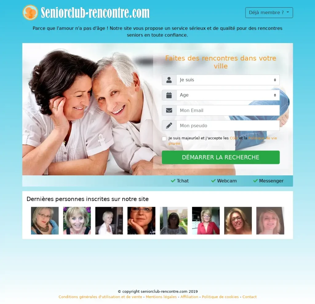 avis Seniorclub Rencontre