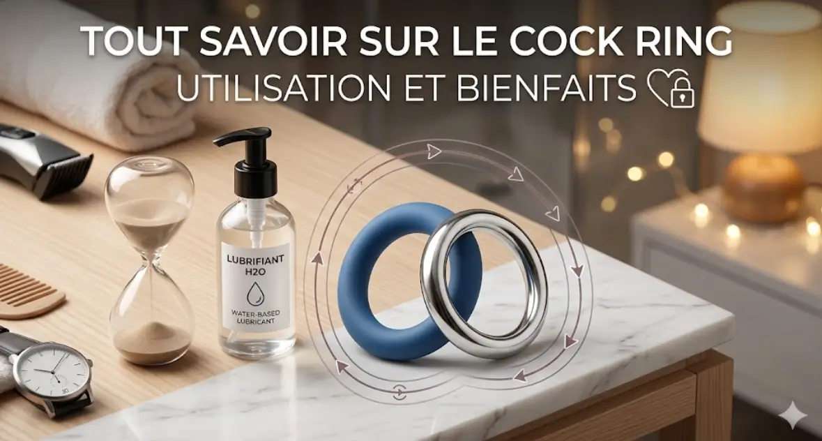 Tout savoir sur le cock ring : utilisation et bienfaits