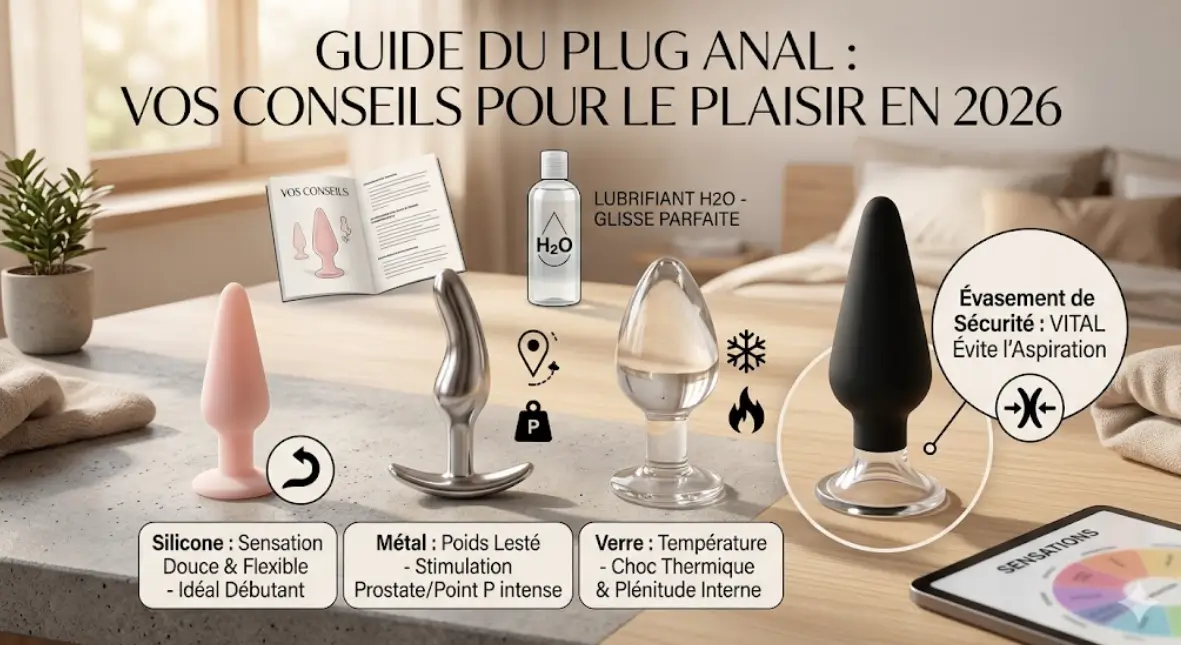Guide du plug anal : vos conseils pour le plaisir en 2026
