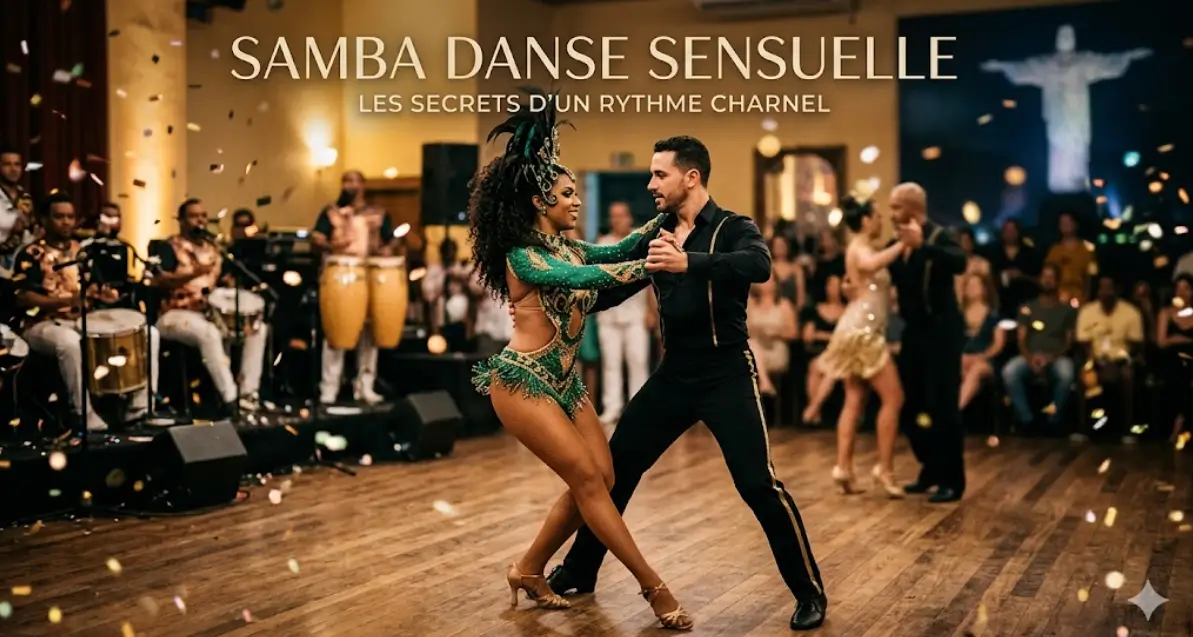 Samba danse sensuelle : les secrets d’un rythme charnel